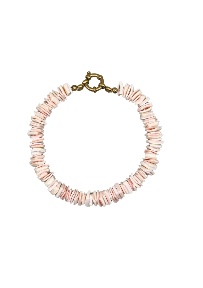 Bonnie Studio's - Pink Shell Bracelet