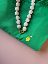 Afbeelding in Gallery-weergave laden, T-shirt citroen - Groen/geel

