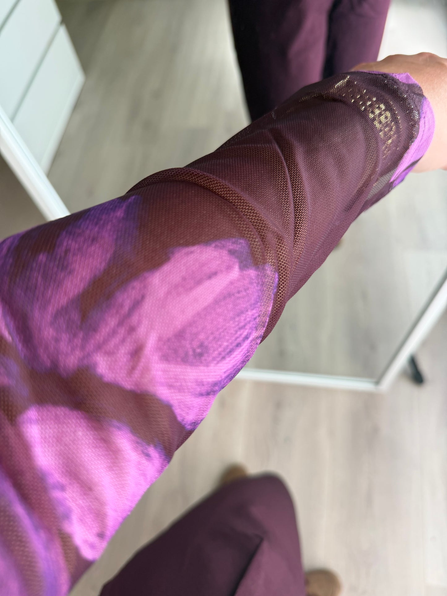 Ydence Top Willemijn - Plum flower