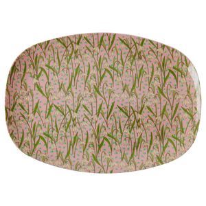 Rice - Melamine Plate Snowdrop