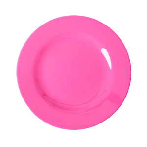 Melamine plate - Rice Fuchsia Roze