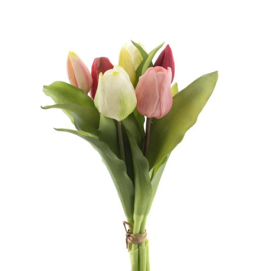 Bosje tulpen 7 - Pink/cream