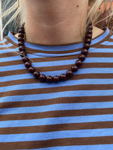 Afbeelding in Gallery-weergave laden, Kralen ketting - Bruin
