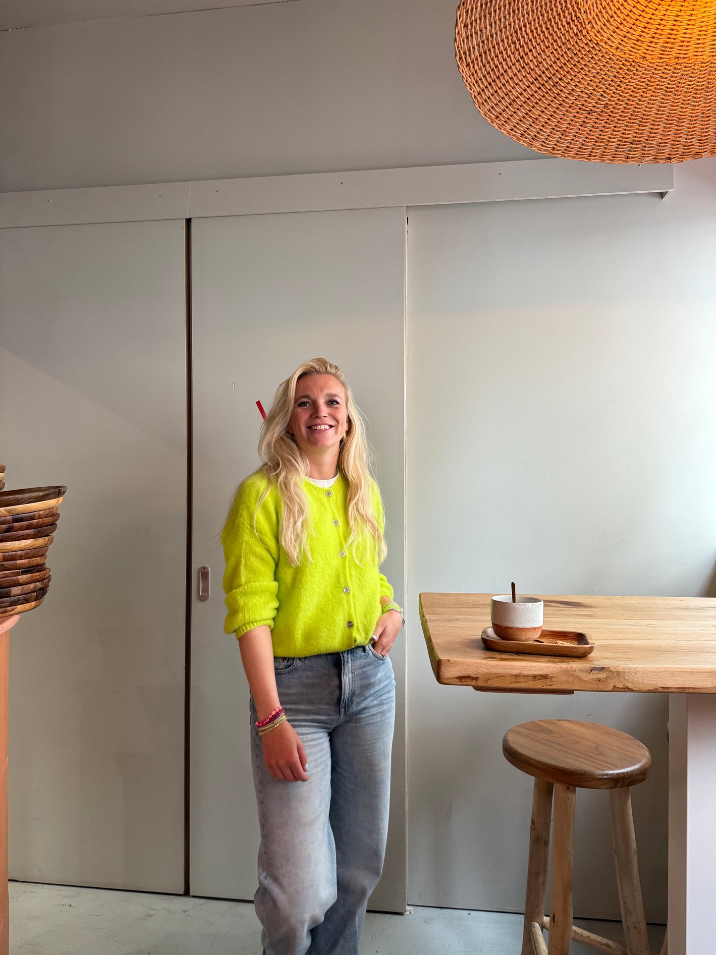 Vestje - Neon groen/geel