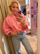 Afbeelding in Gallery-weergave laden, Blouse Palmboom - Roze
