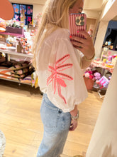 Afbeelding in Gallery-weergave laden, Blouse Palmboom - Wit
