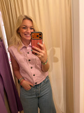 Afbeelding in Gallery-weergave laden, Ydence Gilet Marit - Violet
