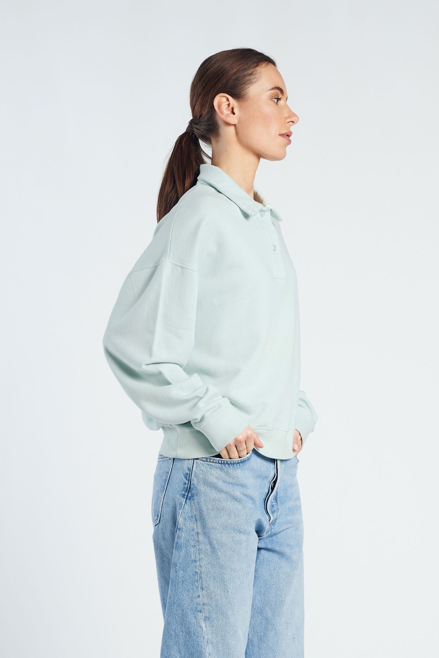 Spooq - Avi sweater - Opal blue