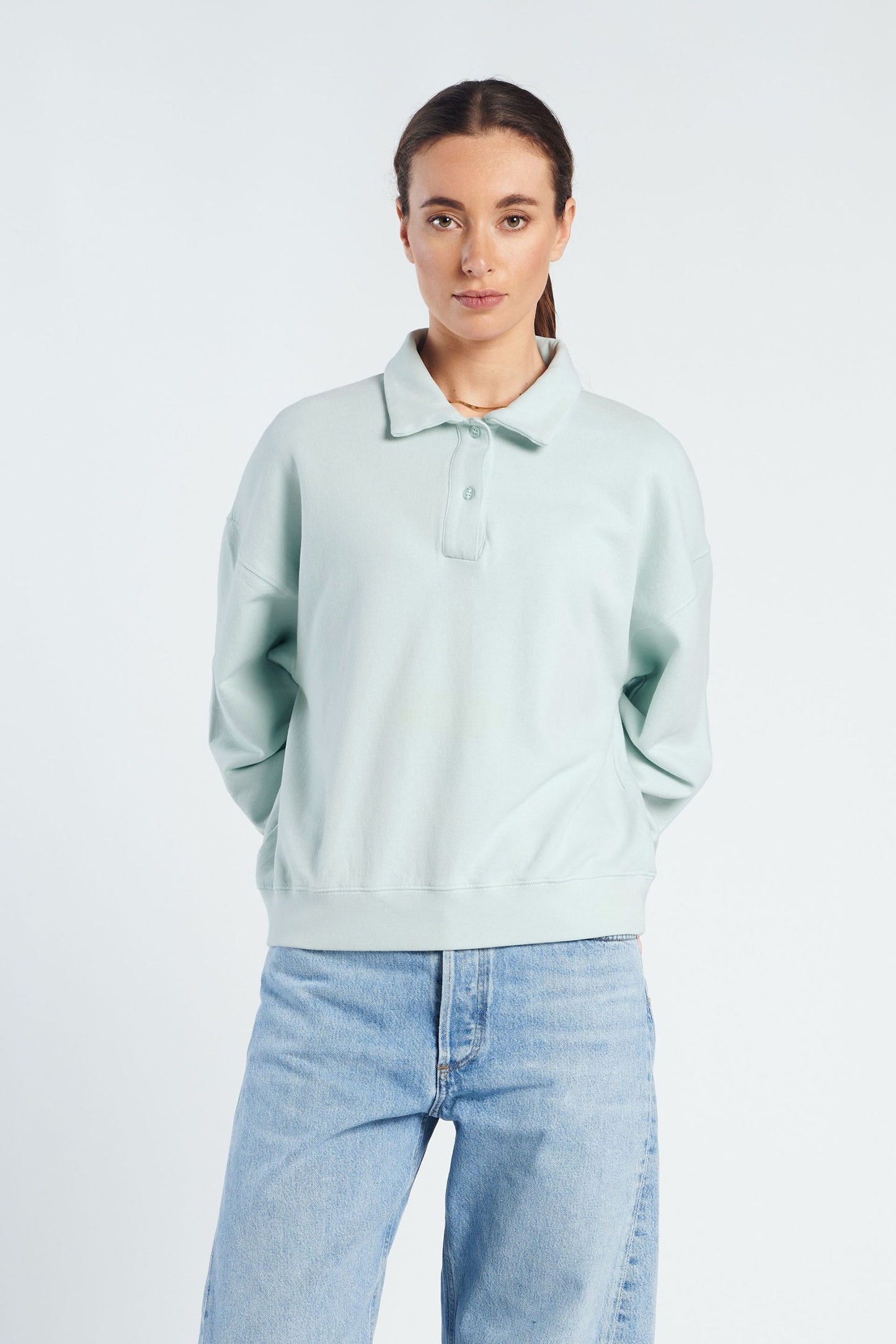 Spooq - Avi sweater - Opal blue
