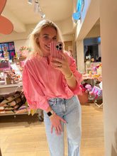 Afbeelding in Gallery-weergave laden, Blouse Palmboom - Roze
