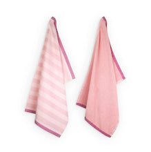 Afbeelding in Gallery-weergave laden, Lifa Home - Serene Pastels Theedoek en Handdoek set
