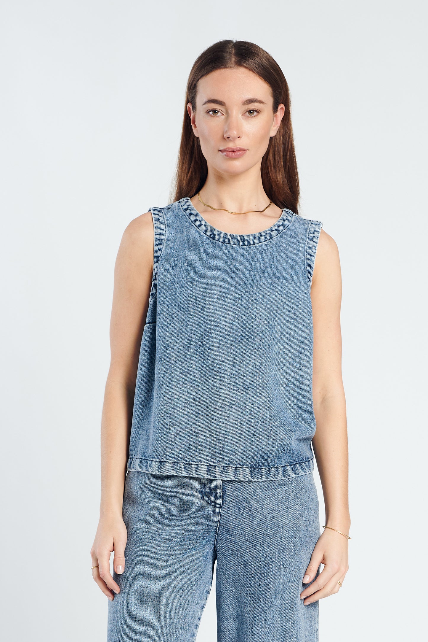 Spooq - Bekah top - Light blue