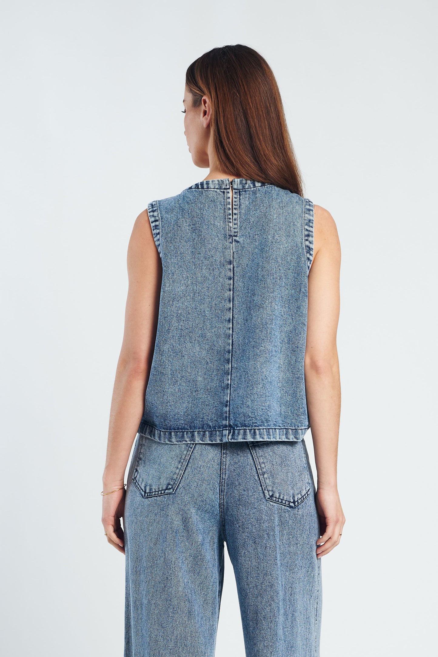 Spooq - Bekah top - Light blue