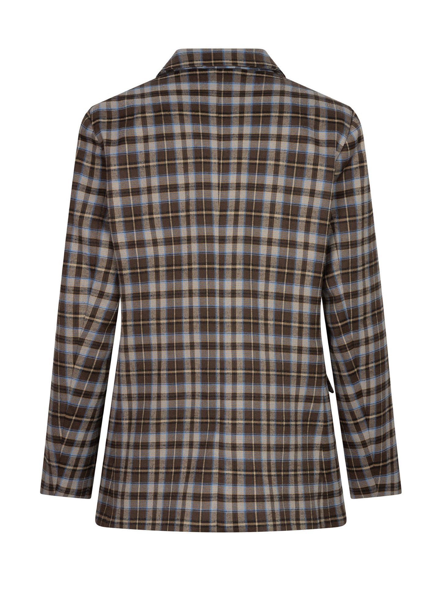 Ydence Blazer Novalee - Brown/blue check