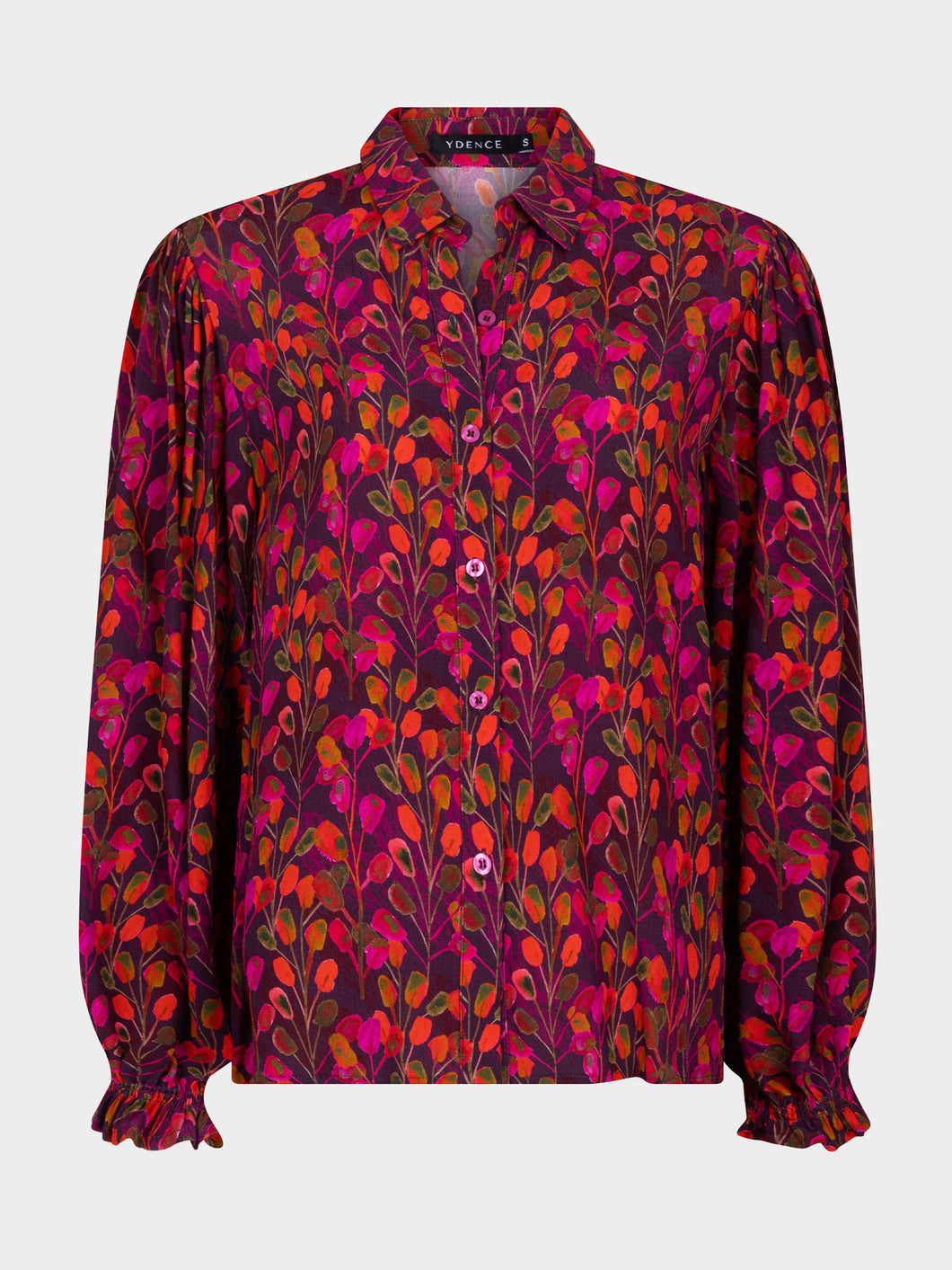 Blouse Alyssa - Leaf print