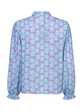 Afbeelding in Gallery-weergave laden, Ydence Blouse Alyssa - Turquoise flower
