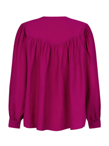 Blouse Hester - Fuchsia Purple
