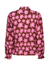 Afbeelding in Gallery-weergave laden, Ydence Blouse Alyssa - Brown flower
