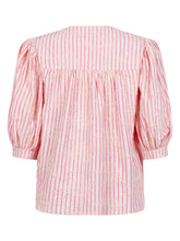 Afbeelding in Gallery-weergave laden, Blouse Belinda - Pink stripe
