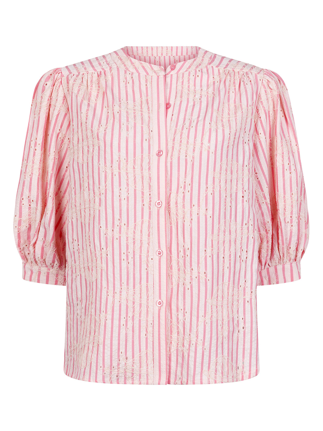 Blouse Belinda - Pink stripe