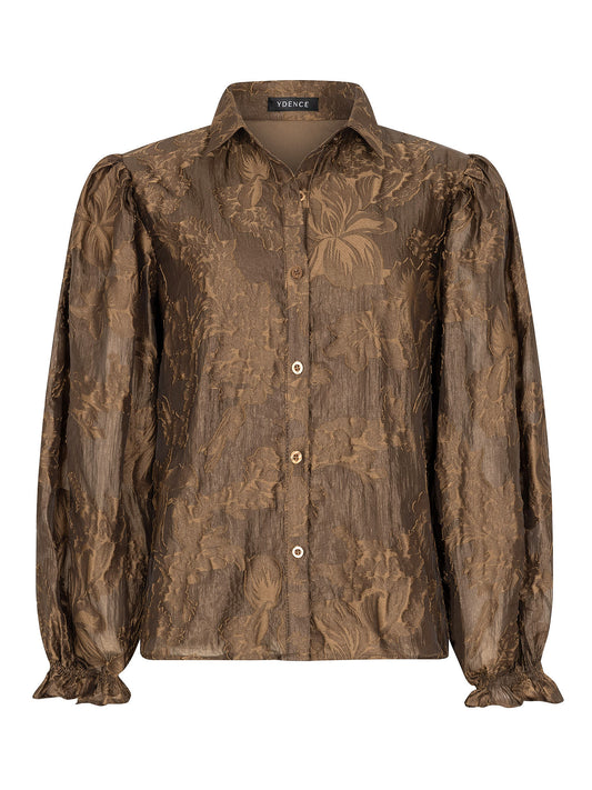 Ydence Blouse Donna - Coffee brown