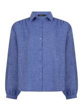 Afbeelding in Gallery-weergave laden, Blouse Fenna - Denim blue
