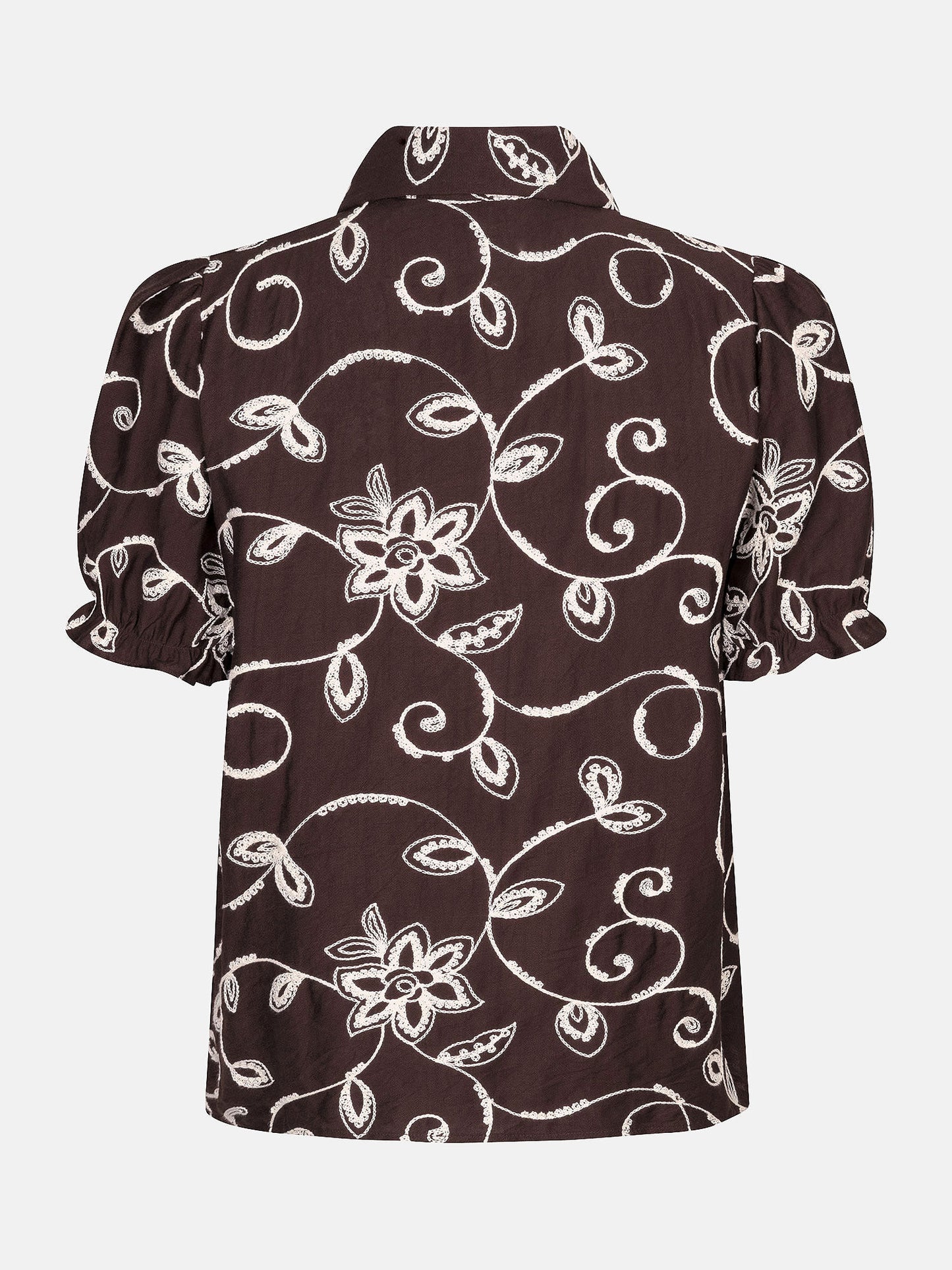 Ydence Blouse Leila - Dark Brown