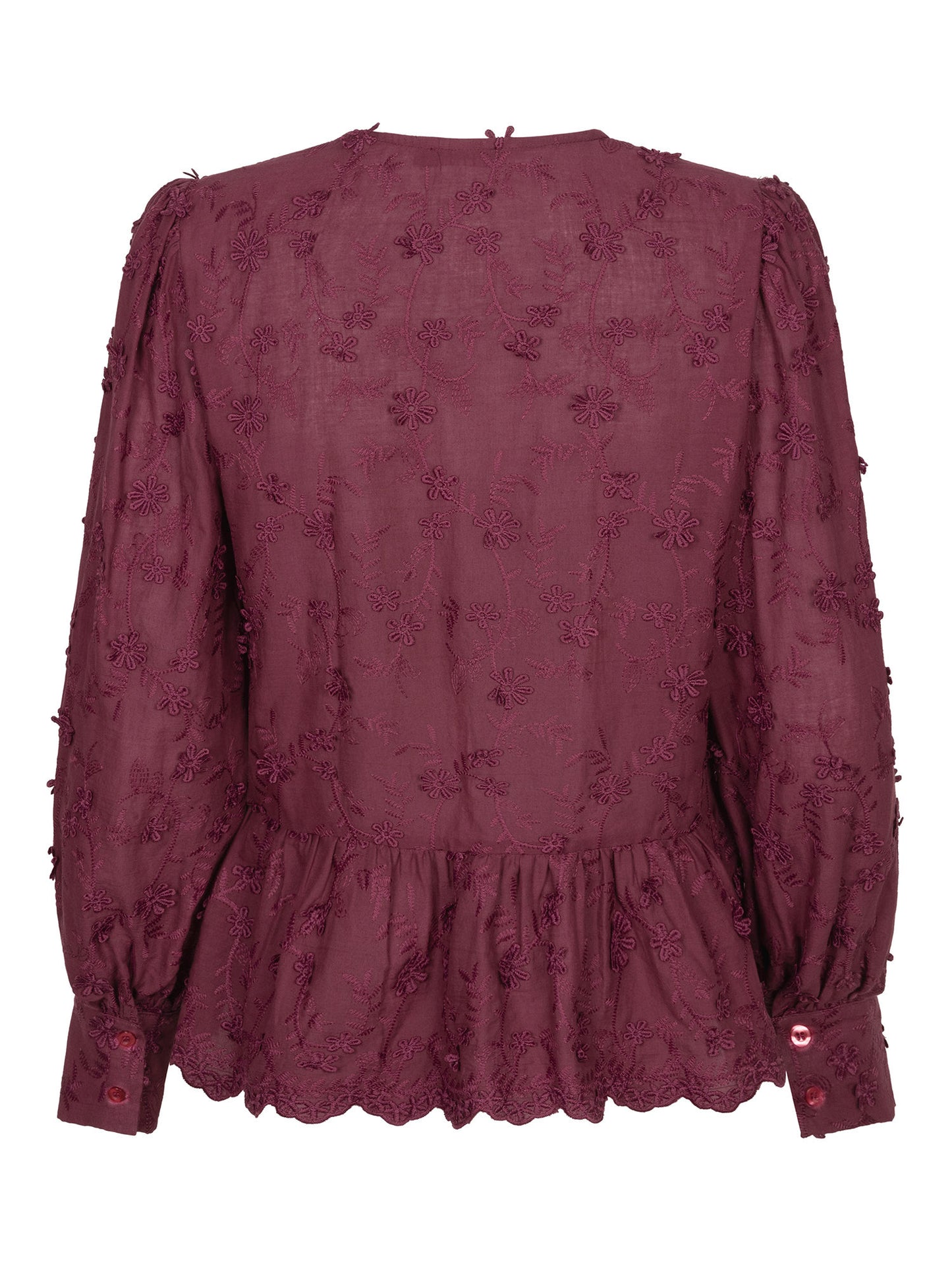 Ydence Blouse Marise - Dark Cherry