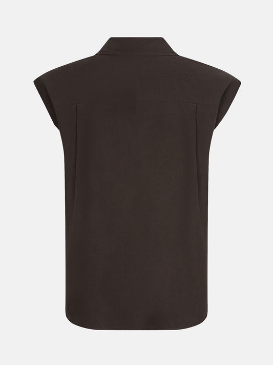 Ydence Blouse Sabrina - Dark Brown