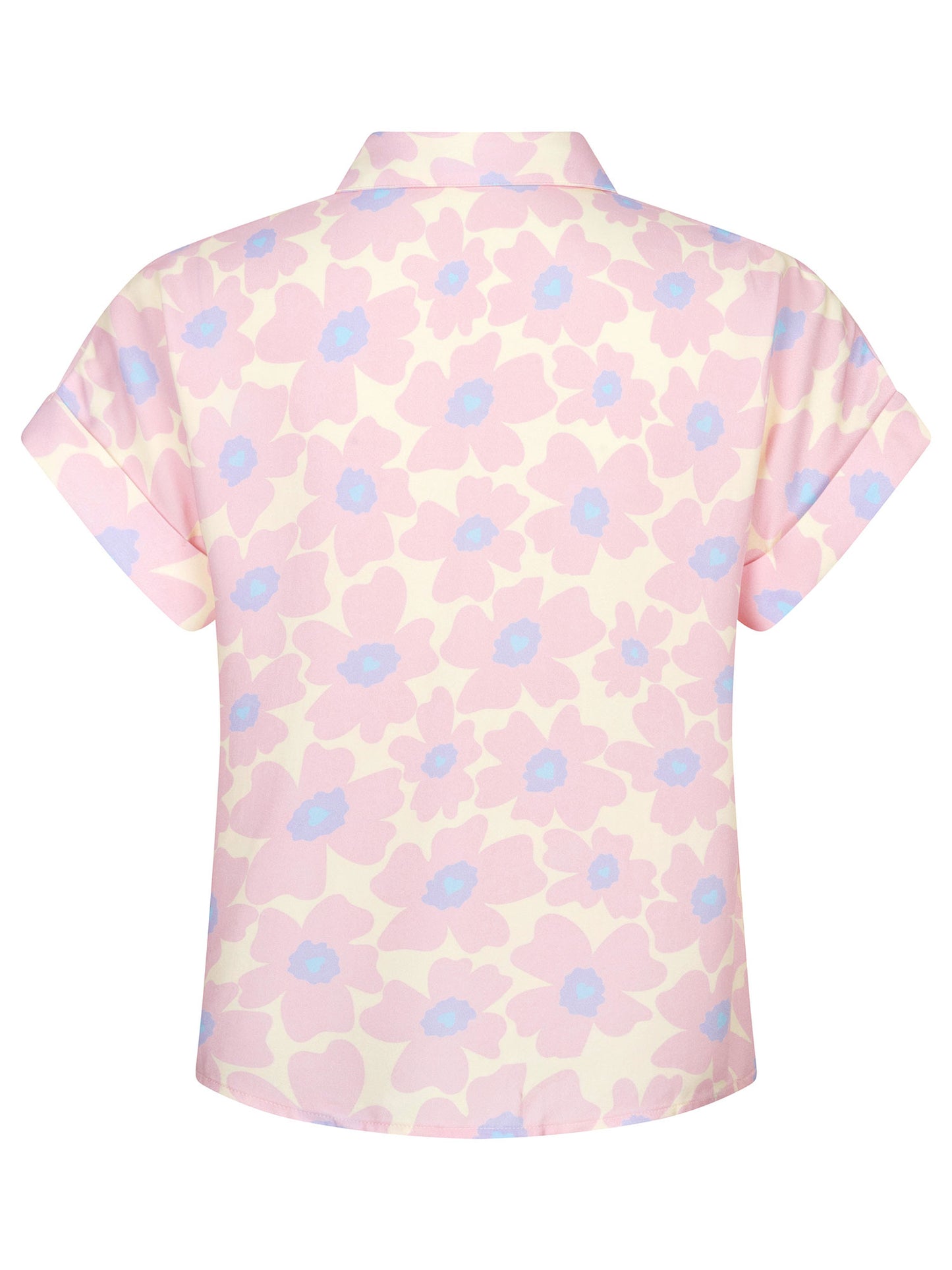 Ydence Blouse Tina - Soft pink flower