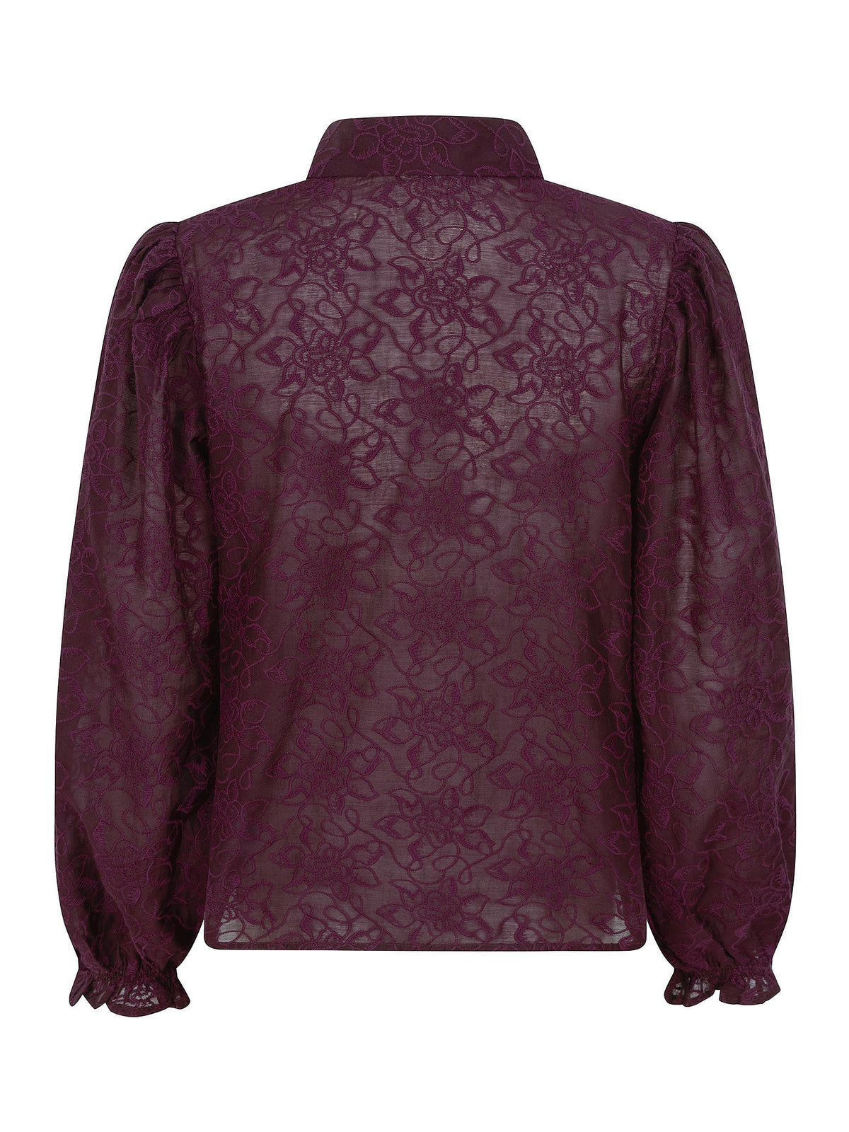 Ydence Blouse Victoria - Burgundy