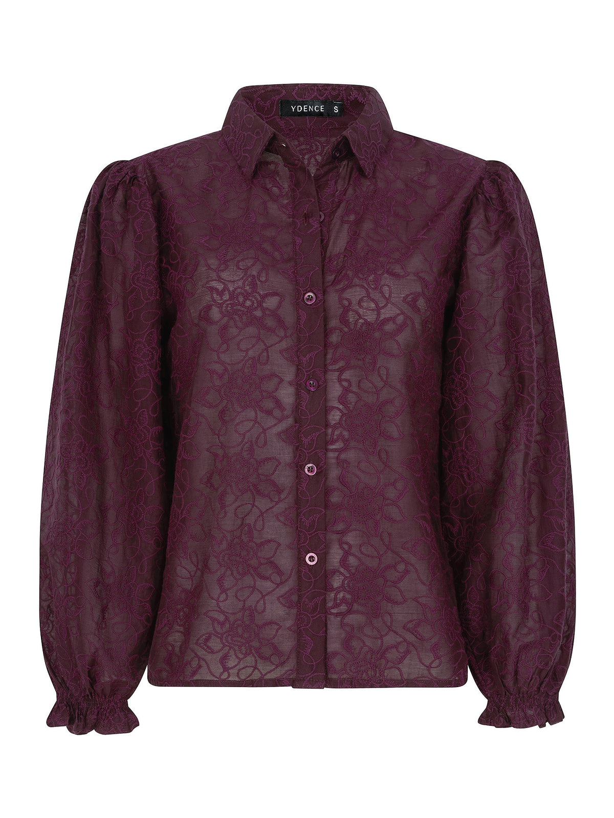 Ydence Blouse Victoria - Burgundy