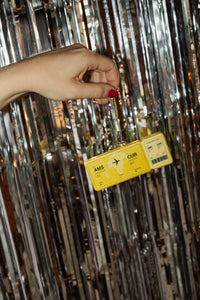 Yup in de boom - Boardingpass Amsterdam -  Curaçao