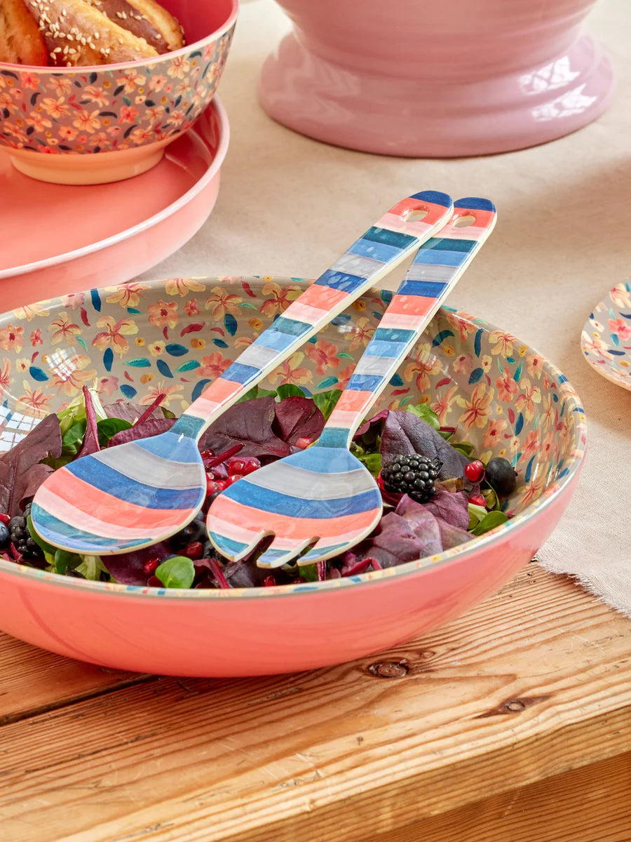 Rice - Salad servers Striped