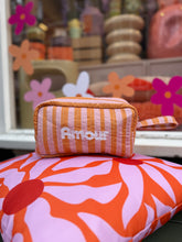 Afbeelding in Gallery-weergave laden, Toilettas Amour - Roze/oranje
