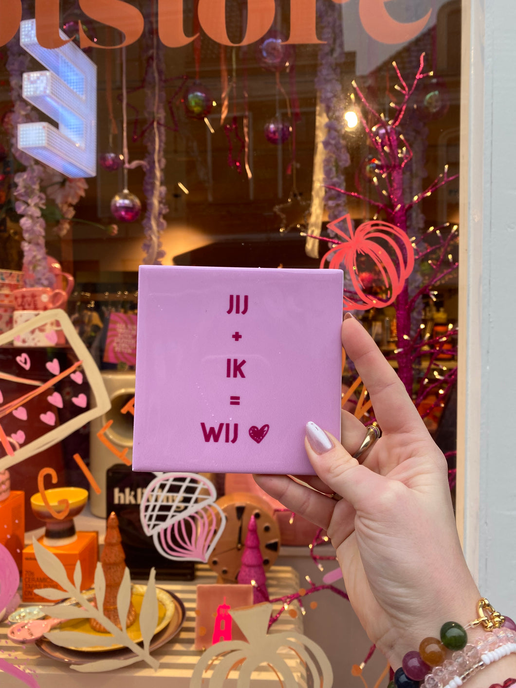 Tegeltje - Jij + ik = wij