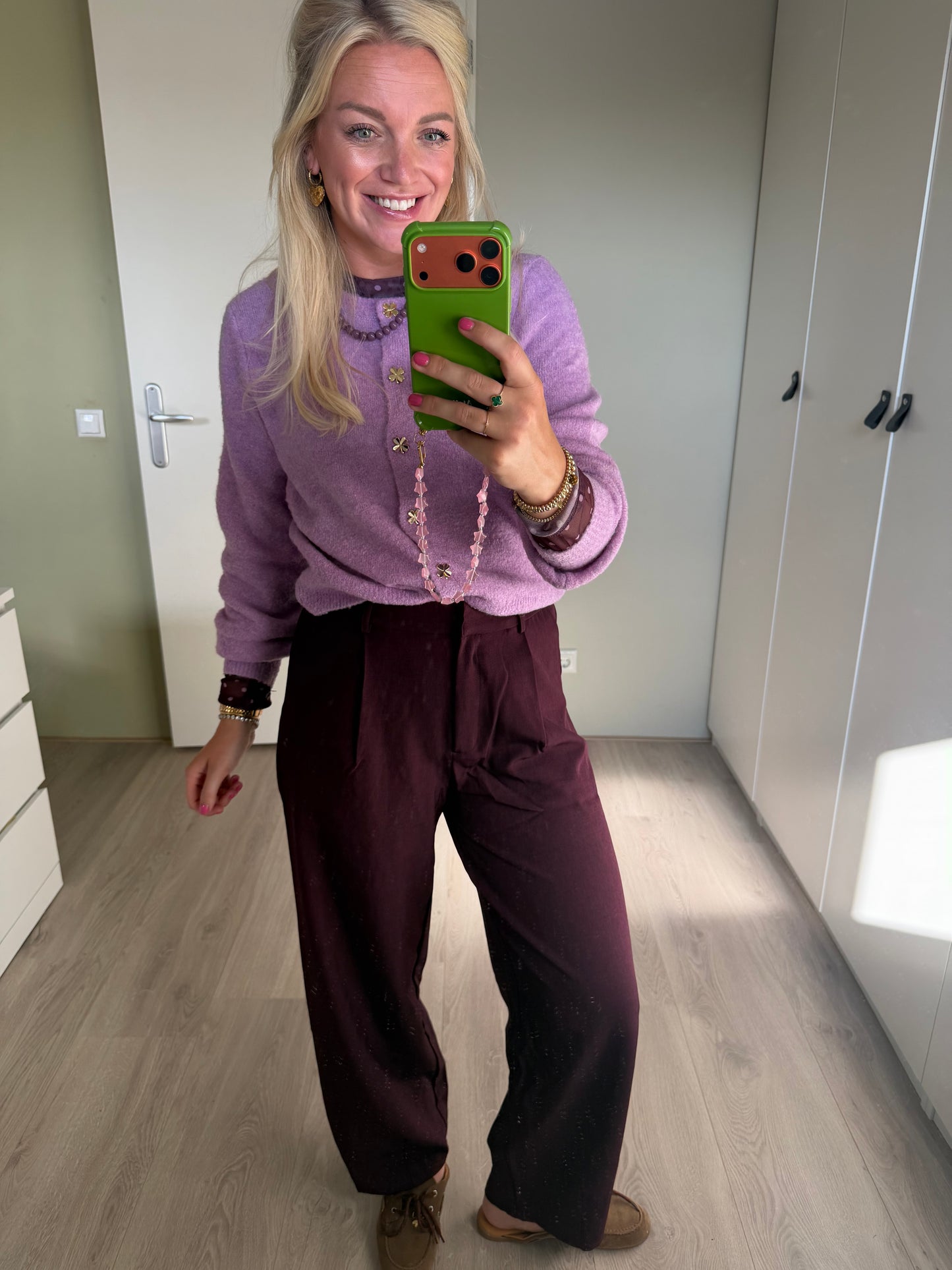 Ydence Cardigan Eden - Violet