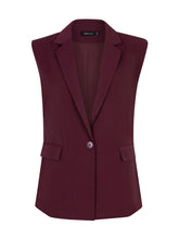 Afbeelding in Gallery-weergave laden, Ydence Gilet Lima - Burgundy

