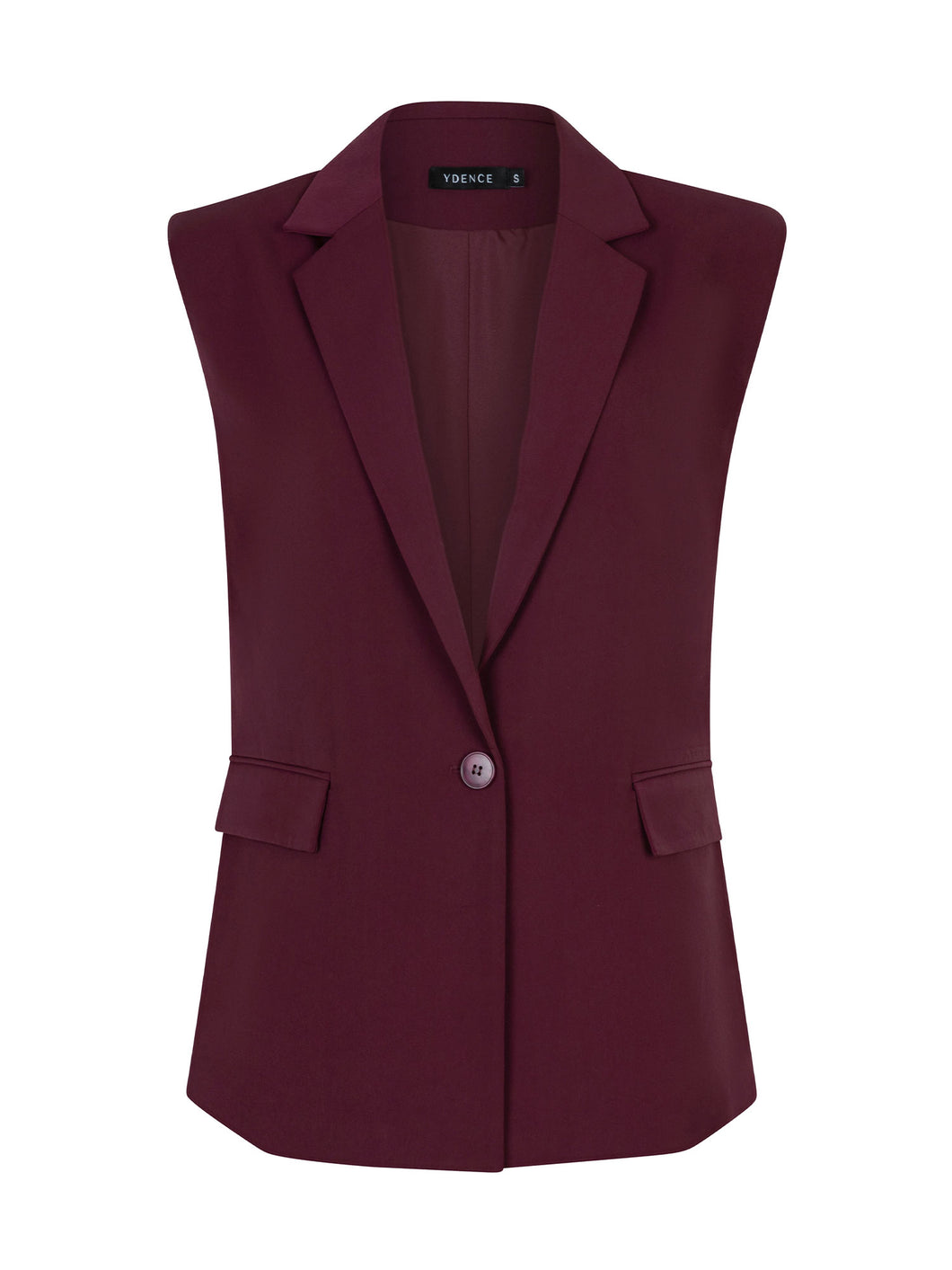 Ydence Gilet Lima - Burgundy