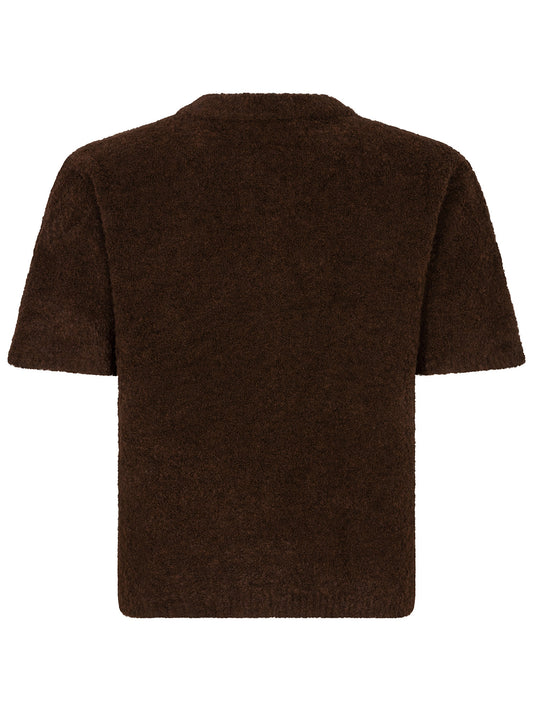 Ydence Cardigan Kitty - Dark Brown