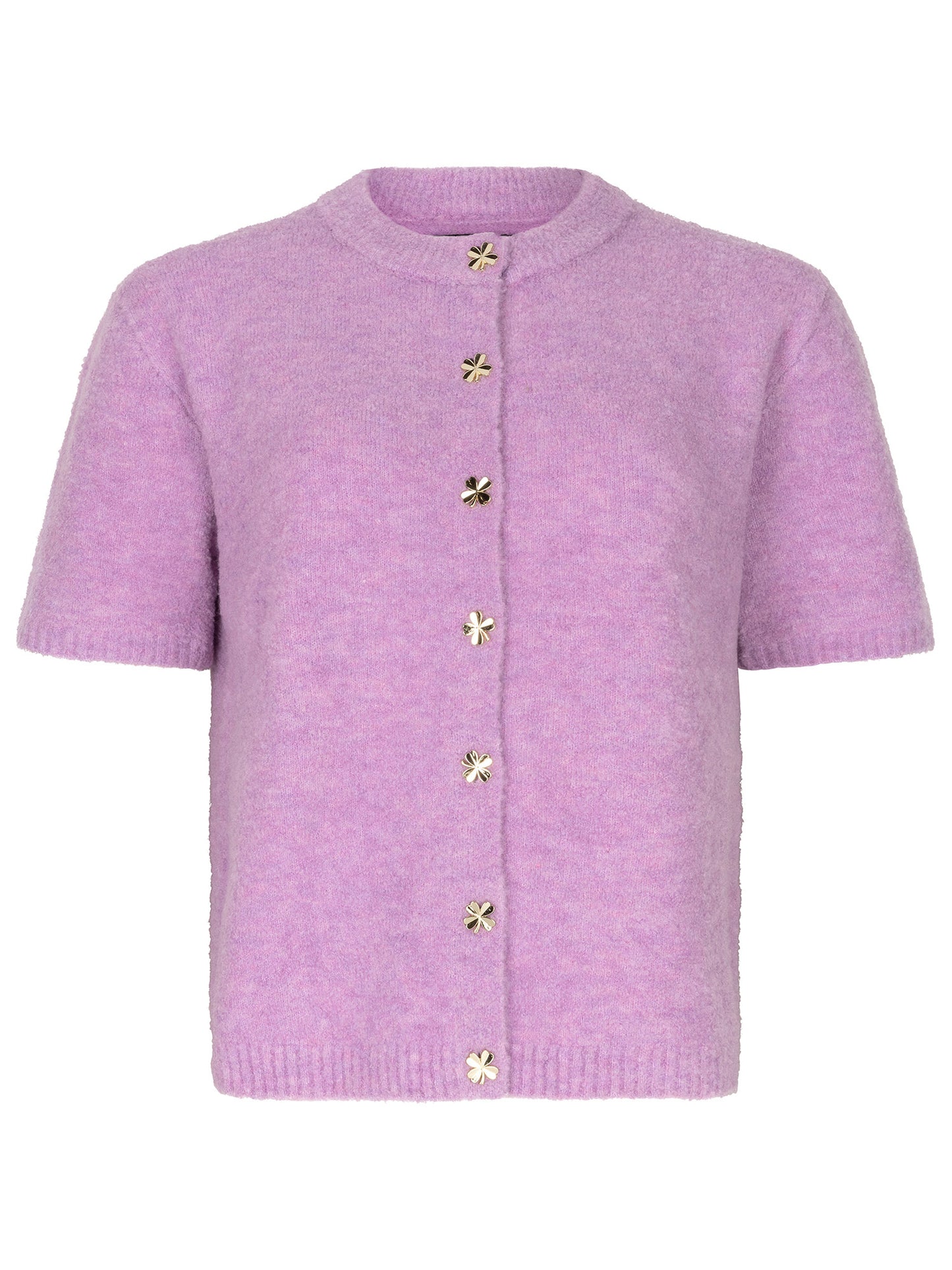 Ydence Cardigan Kitty - Violet