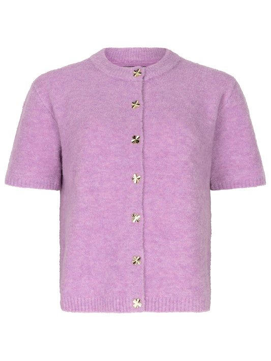 Ydence Cardigan Kitty - Violet