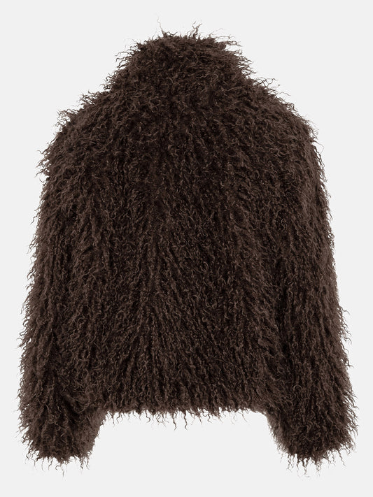 Ydence Coat Keesie - Chocolate brown