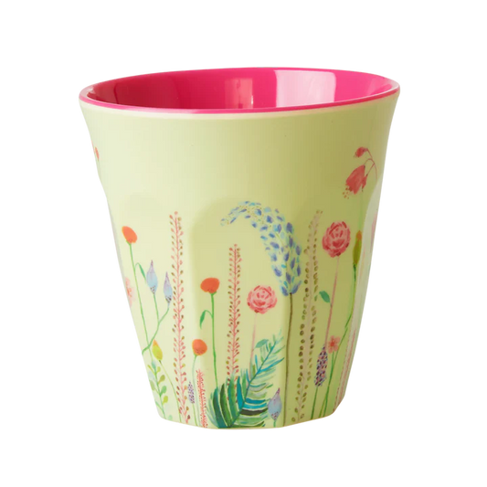 Rice - Medium Beker Summer Flowers