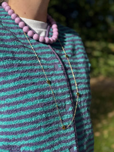 Teddy gilet - Blauw/paars