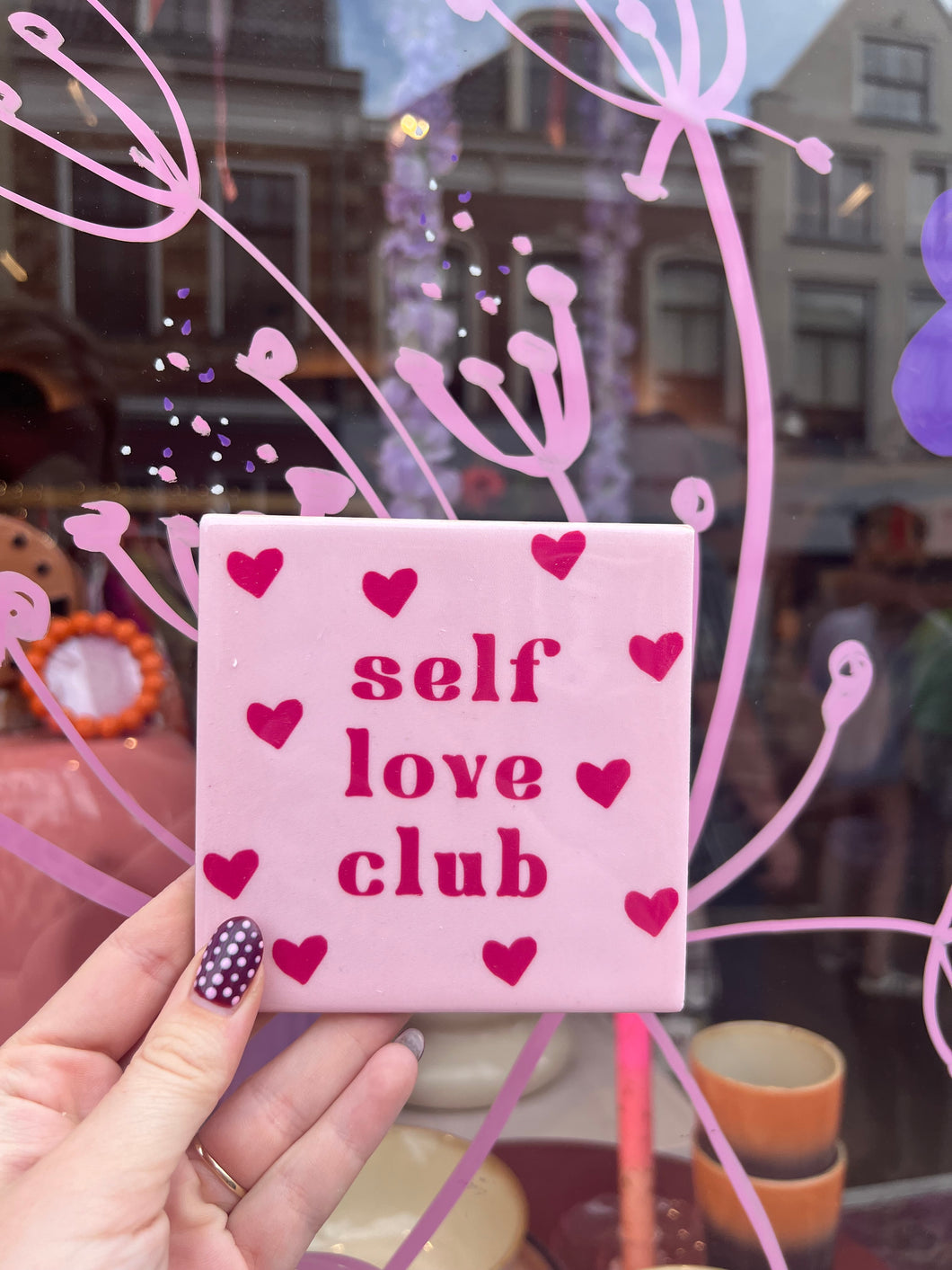 Tegeltje - Self love club