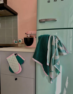 Lifa Home - Forest Dew Theedoek en Handdoek set