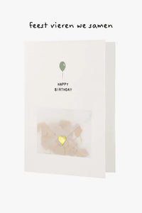 Zusss - Wenskaart Happy Birthday
