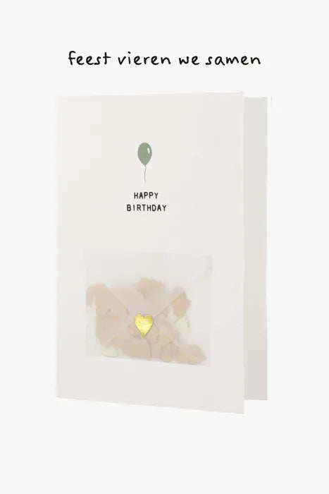 Zusss - Wenskaart Happy Birthday