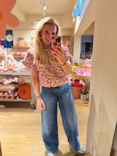 Afbeelding in Gallery-weergave laden, Gilet panterprint - Roze/beige
